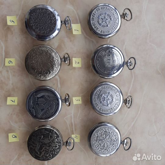 Часы карманные Молния 3602. СССР