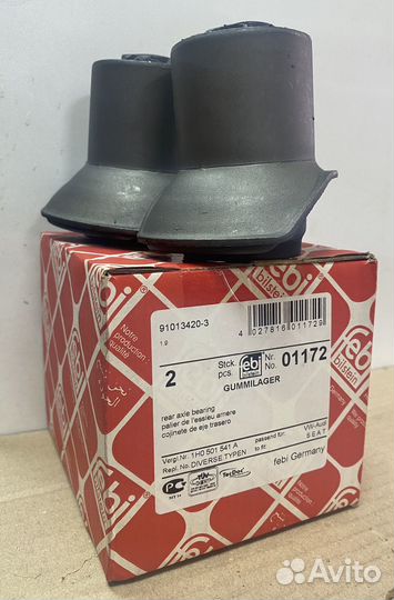 Сайлентблок задней балки Febi 01172