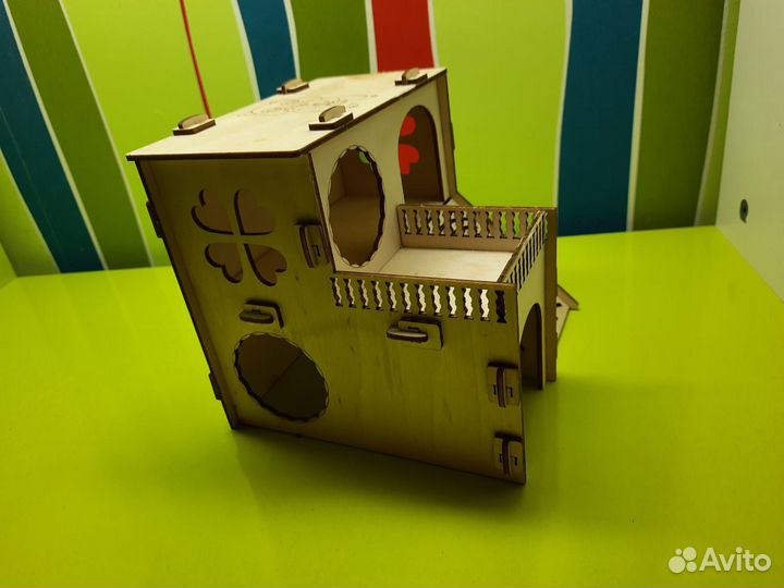 Морские свинки с клеткой