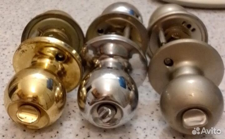 Ручки дверные, мебельные, цепочка. СССР