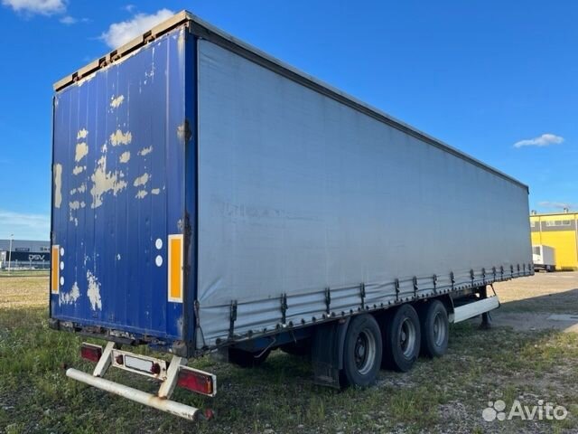 Полуприцеп шторный Krone SD, 2007