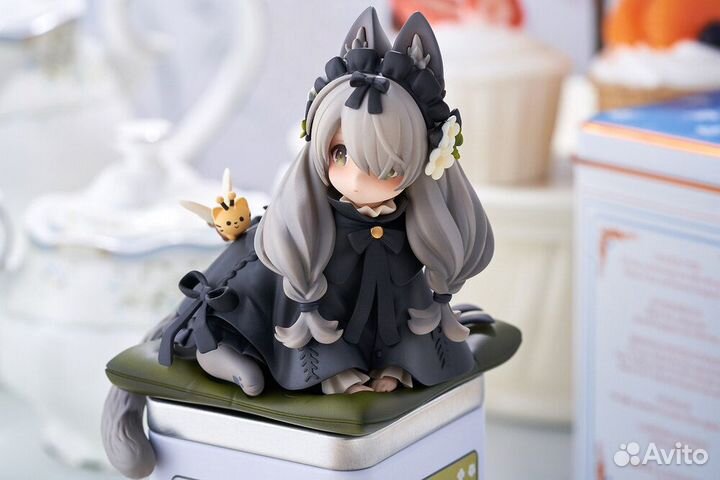 Аниме Фигурка DLC Tea Time Cats British Short Cat