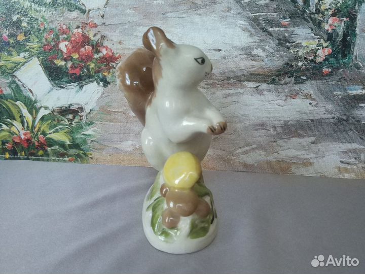 Гжельский завод Белочка автор Н.Бессарабова 50-60г