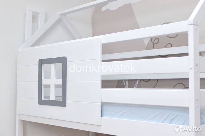 Детская двухъярусная кровать Замок