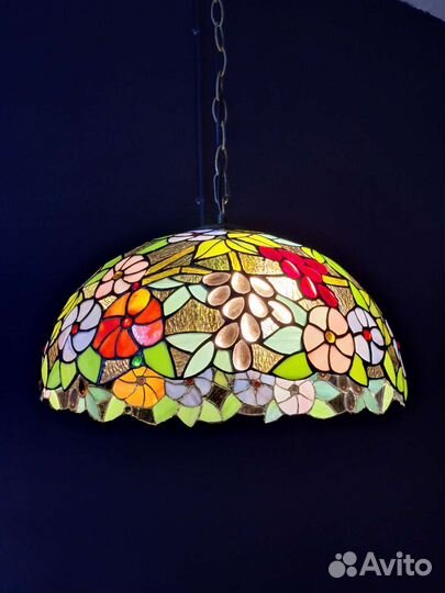 Люстра в стиле Тиффани,большая