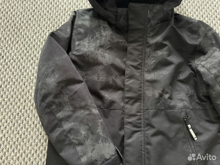 Куртка демисезонная для мальчика 140 утепленная