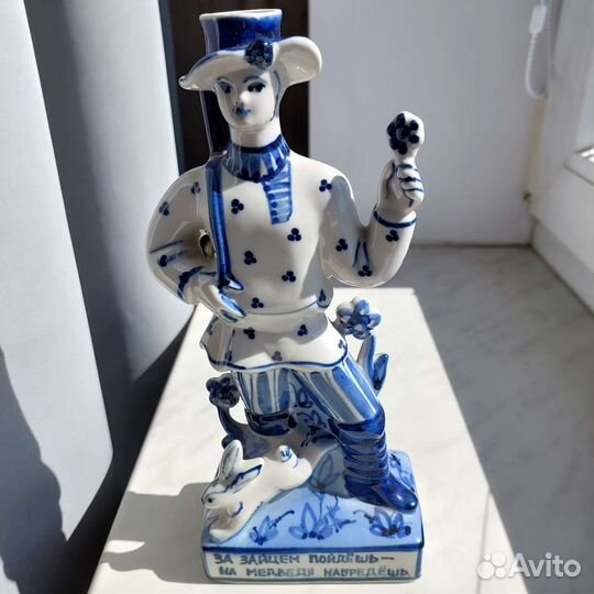 Коллекционные знаменитые фигурки Гжель