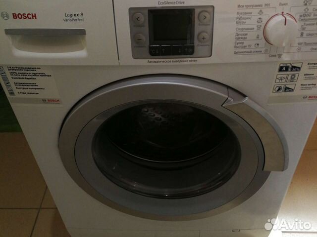 Стиральная машина бош 8 кг, модель лоджик 8