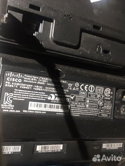 IP видеотелефон Cisco