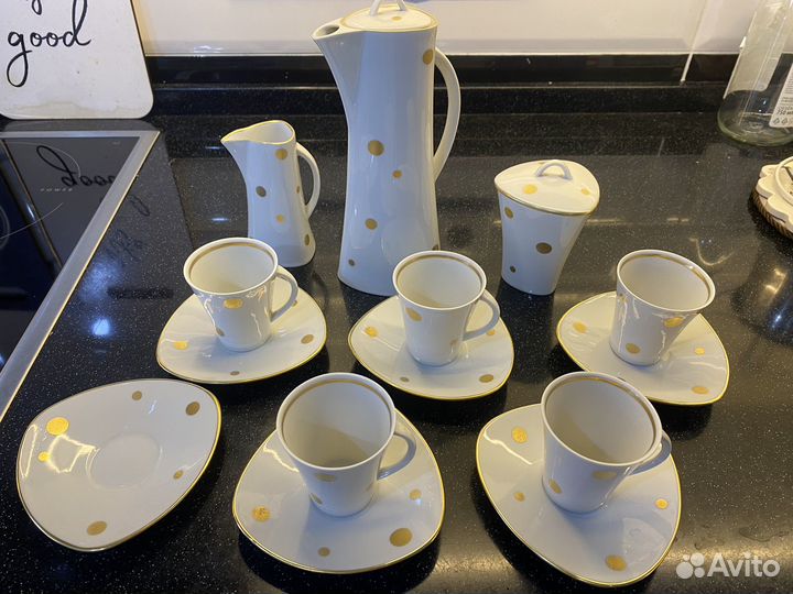 Кофейный сервиз фарфор ГДР