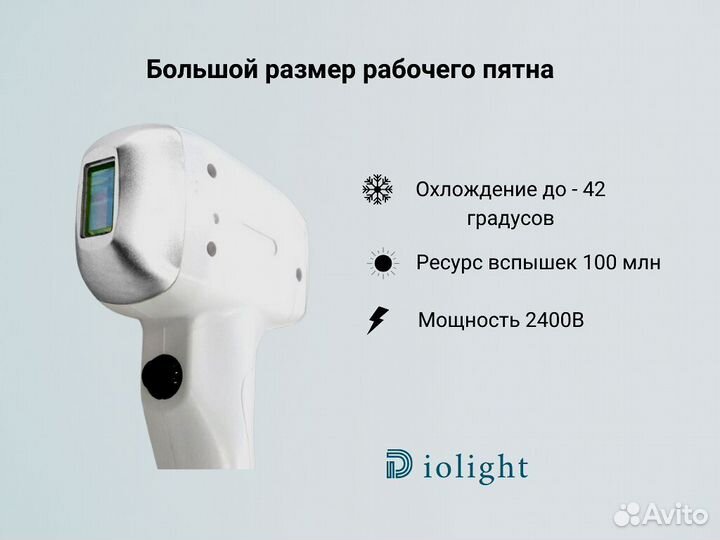 Диодный лазер UltraMax 2400в, новый, гарантия