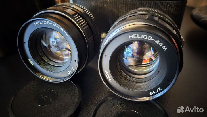 Объективы helios-44M и helios-44M-4