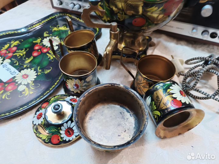 СССР Электро самовары 3л подстаканники