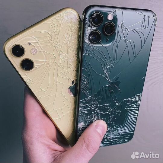 Ремонт и замена аккумулятора крышки дисплей iPhone