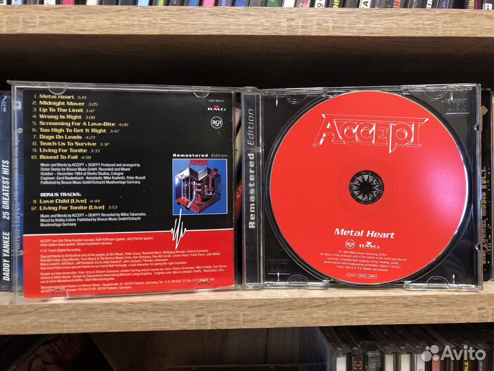 CD Accept – Metal Heart