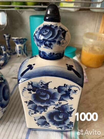 Посуда гжель