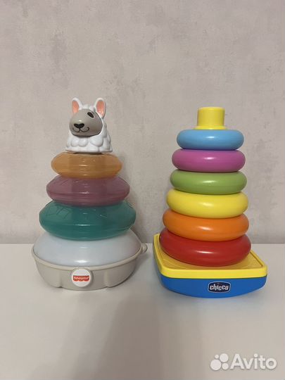 Пирамидка fisher price, chicco