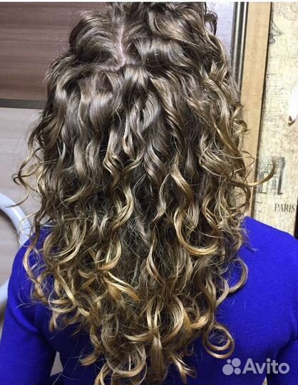 Биозавивка, химическая завивка, прикорневой объем