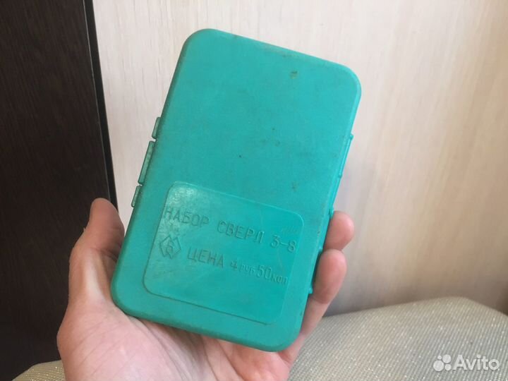 Набор сверл СССР коробочка клеймо ретро