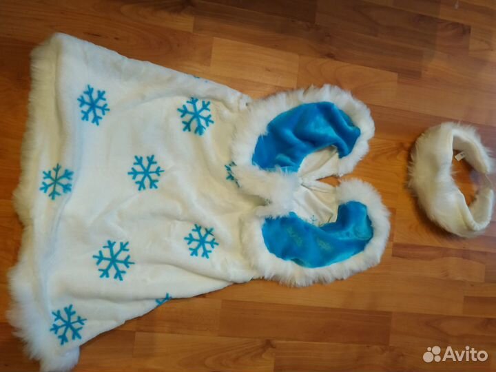 Костюм снежинки размер 100-125