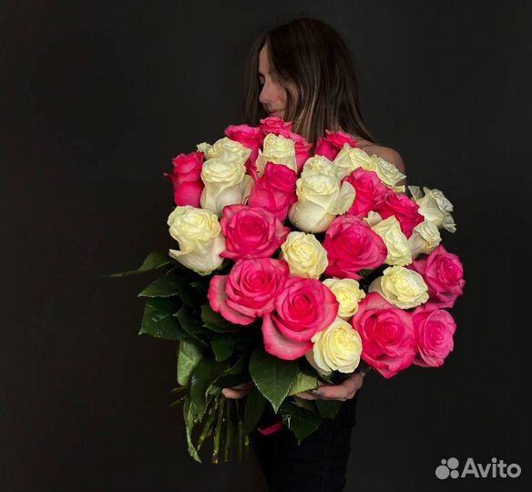 Букет из 31 свежей розы