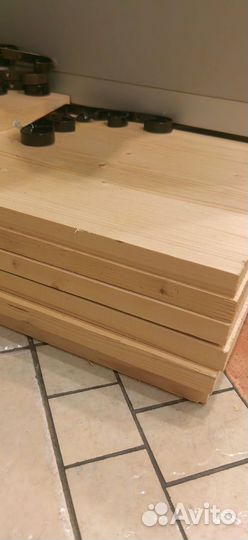 Полки стеллажи деревянные