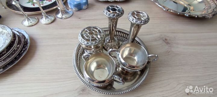 Винтажный поднос Англия