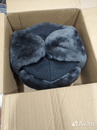 Шапка ушанка меховая