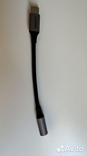 Адаптер USB-C - Jack 3.5mm Samsung/Apple