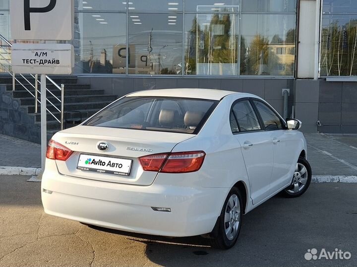 LIFAN Solano 1.8 МТ, 2018, 38 051 км