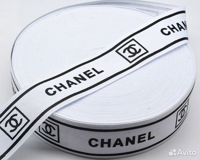 Тесьма для рукоделия, тесьма репсовая Шанель