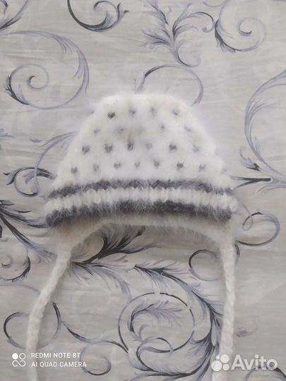 Шапка пуховая из кролика