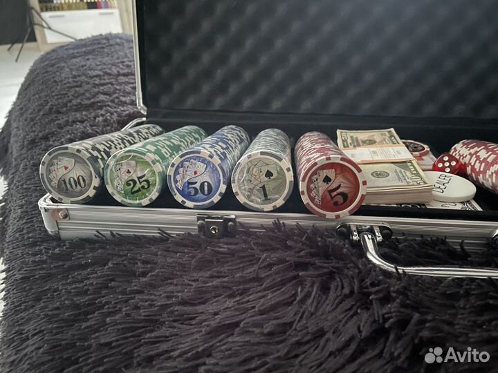 Набор для покера 500 фишек