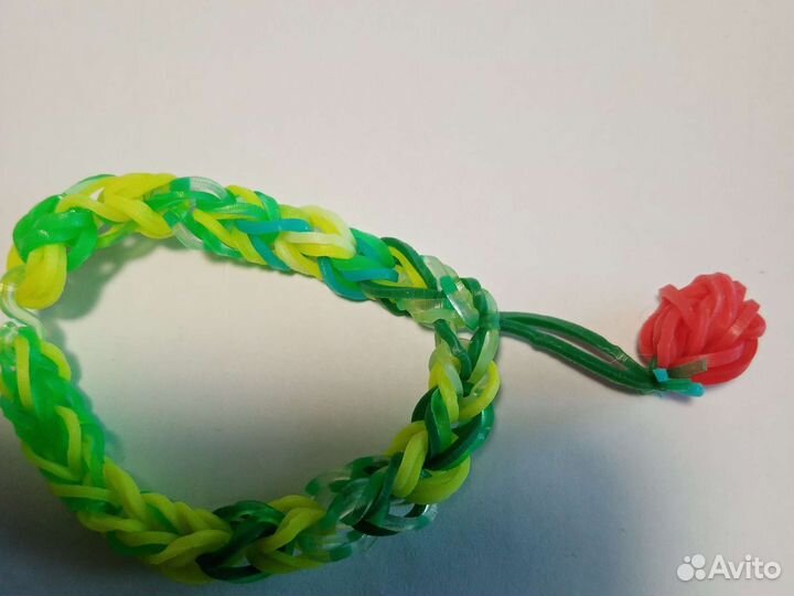 Браслетики фигурки перчатки из резинок