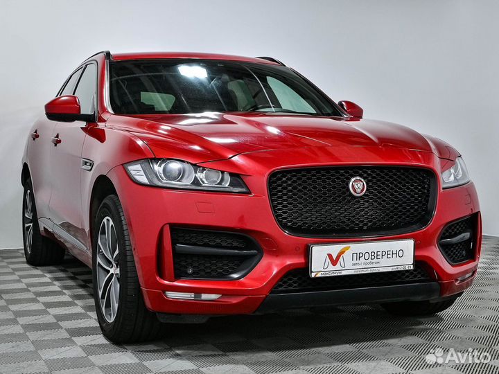 Jaguar F-Pace 3.0 AT, 2016, 115 536 км