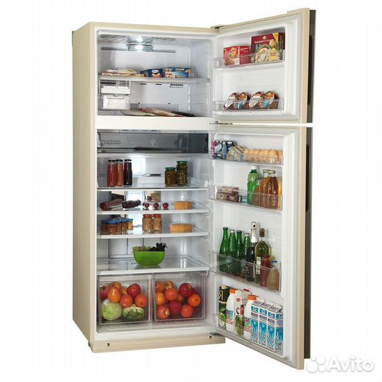 Холодильник Sharp SJ-XE59pmbe бежевый