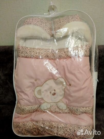 Конверт на выписку зимний