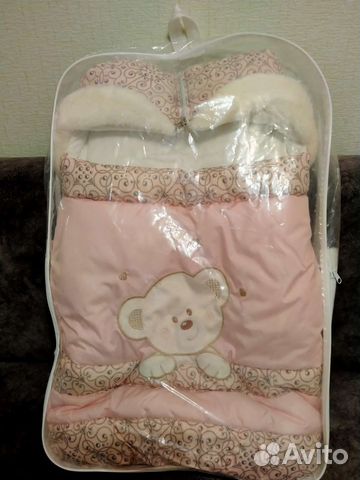 Конверт на выписку зимний