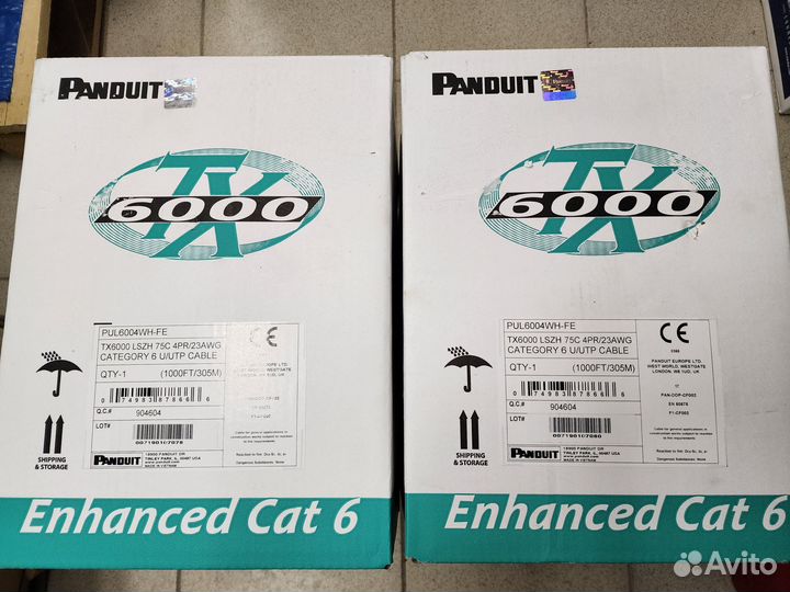Витая пара Panduit кат.5е-6