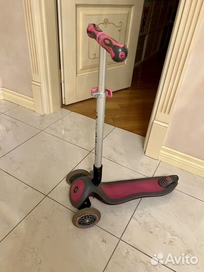 Самокат глоббер трехколесный