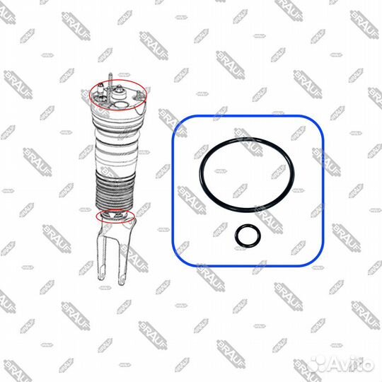 Резинки пневмобаллона Porsche Panamera I