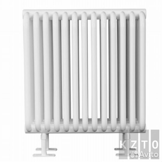 Радиатор трёхтрубный kzto рск 3-750-14, подкл. боковое 1/2