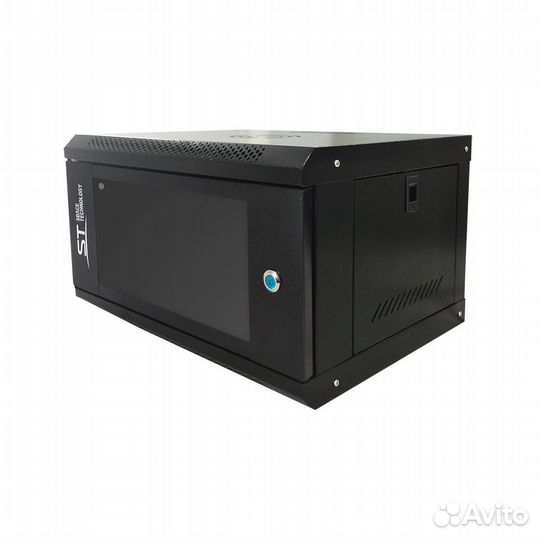 Шкаф настенный 6U ST-NC6U01 черный (V2)