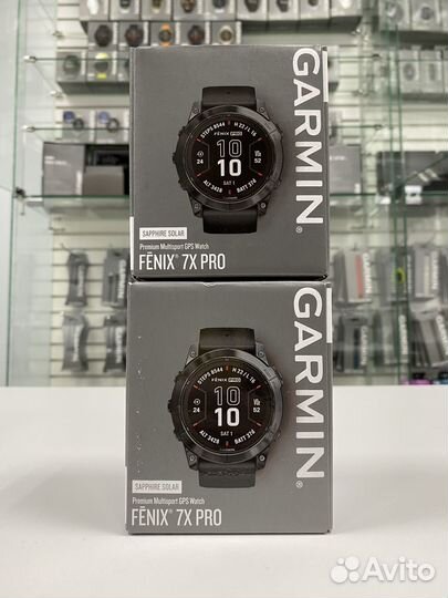 Garmin Fenix Pro 7S/7/7X Sapphire/Solar black