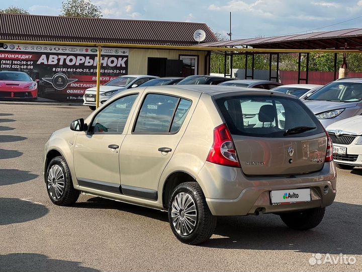 Renault Sandero 1.6 МТ, 2012, 138 000 км