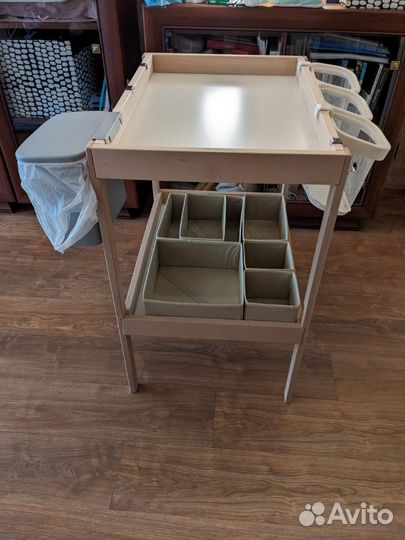 Пеленальный столик IKEA singlar с оснащением