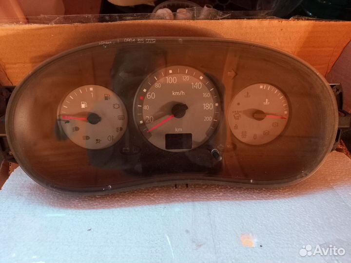 Панель приборов renault symbol