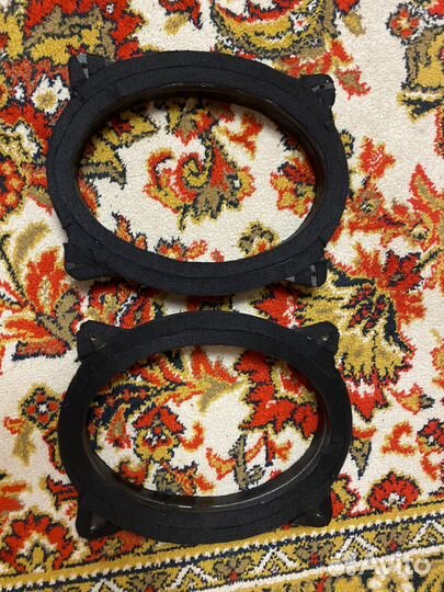 Проставки под динамики в двери Toyota Camry