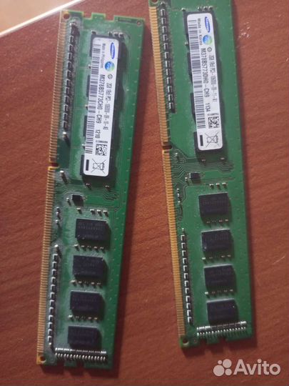 Оперативная память ddr3 по 2g