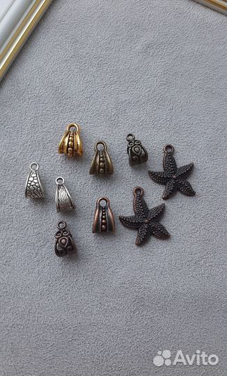 Материалы для творчества фурнитура концевики бейлы